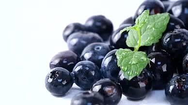 升格蓝莓新鲜水果进口蓝莓视频的预览图